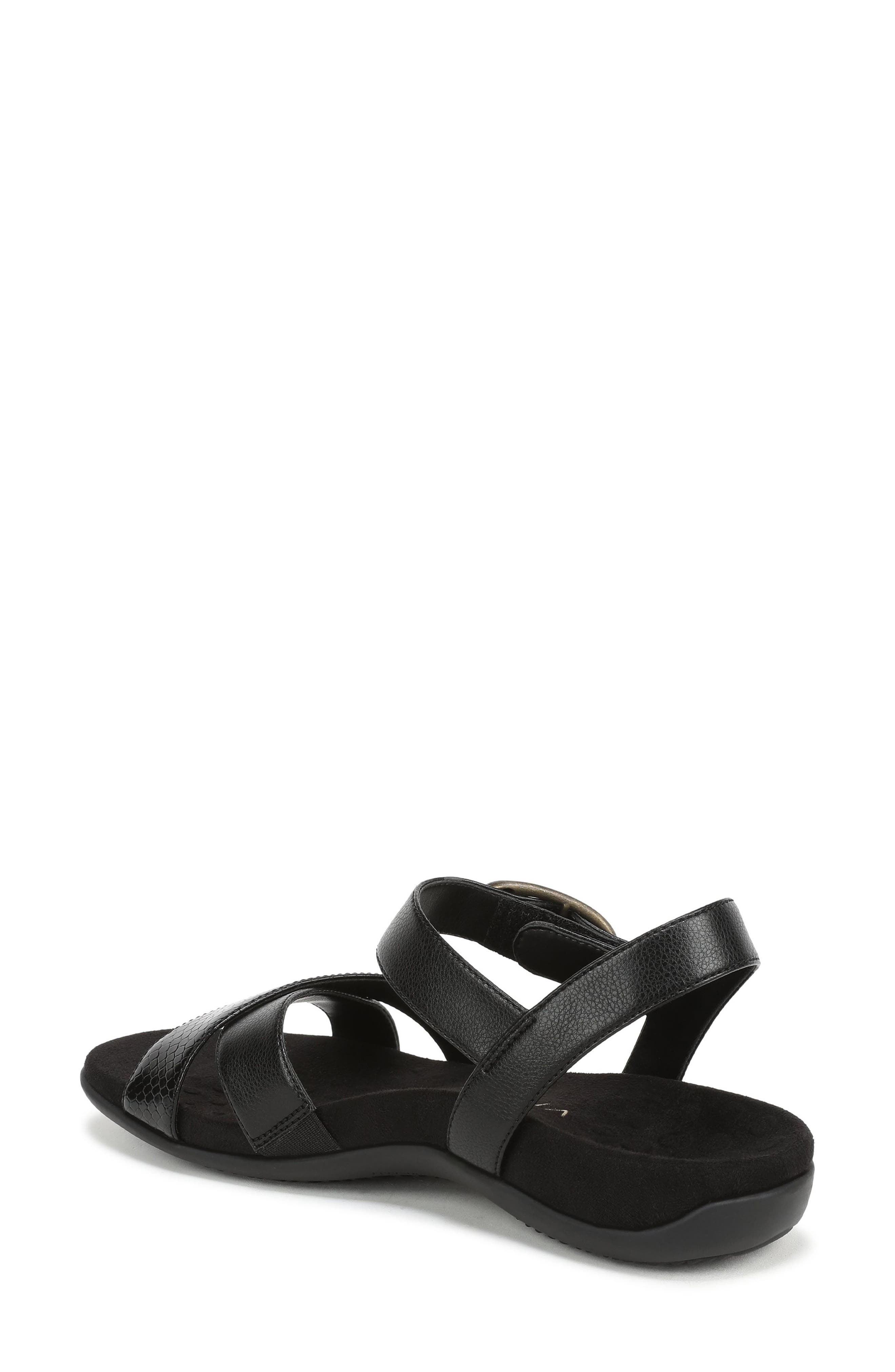 Vionic Ramsey Sandal, Alternate, color, Black