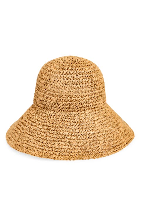 Floppy Straw Sun Hat