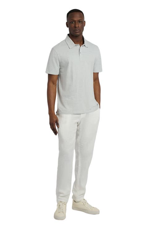 Slub Short Sleeve Polo