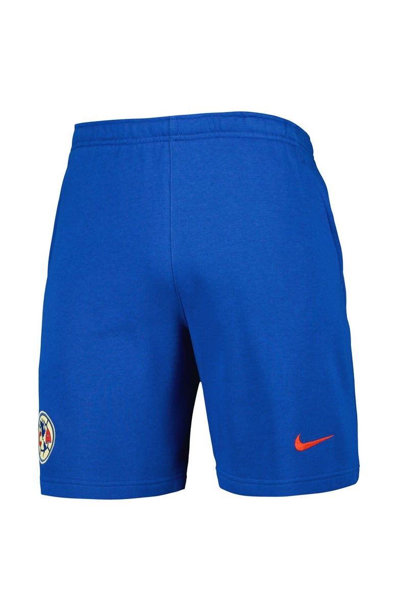 Nike Men's Nike Blue Club America Fleece Shorts, Alternate, color, Blue