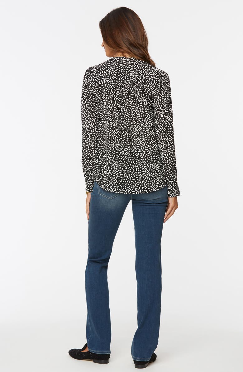 NYDJ Smock Detail Long Sleeve Top, Alternate, color, 