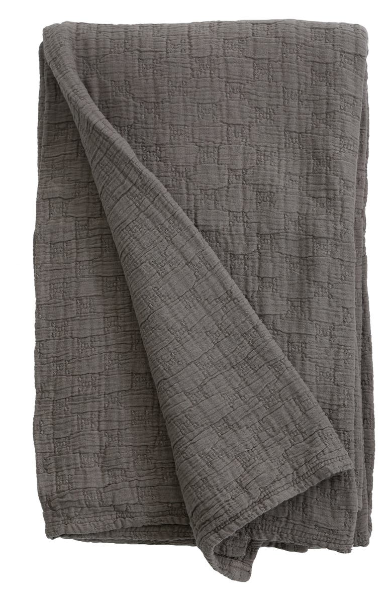 Pom Pom at Home Ojai Matelassé Quilt, Main, color, Pebble