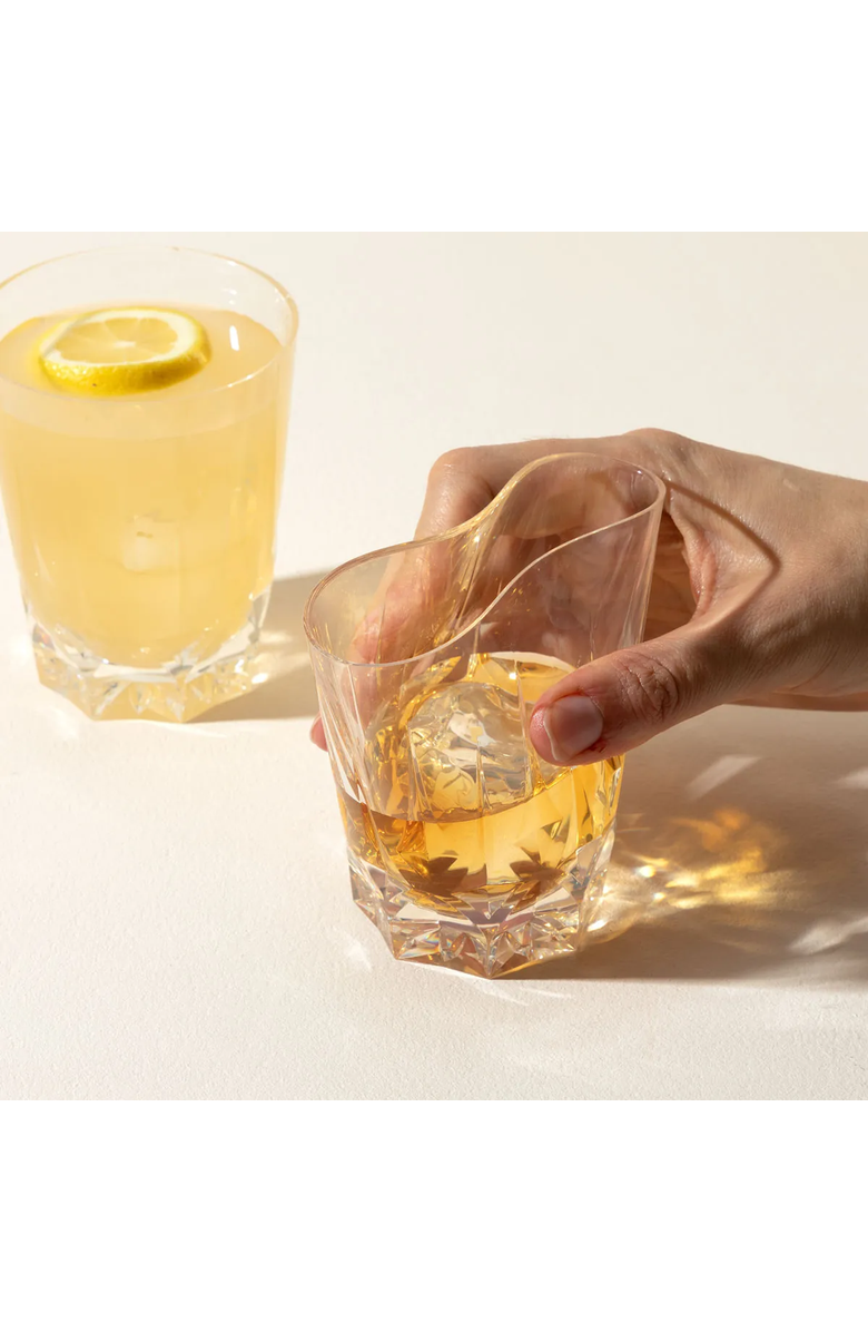 Uncommon Goods Unbreakable Cocktail Glasses - Set of 2 by Widgeteer, Inc., Alternate, color, Multi