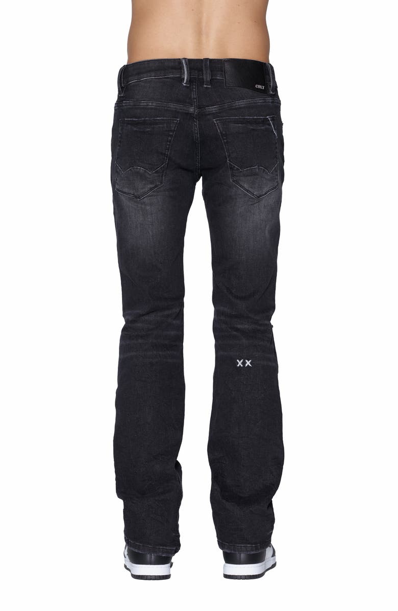 Cult of Individuality Hagen Relaxed Ripped Knee Baggy Jeans, Alternate, color, Hex