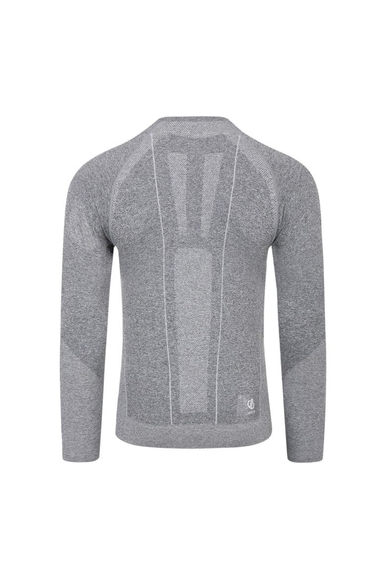 In The Zone Iii Long-sleeved Base Layer Top, Alternate, color, Charcoal Grey Marl