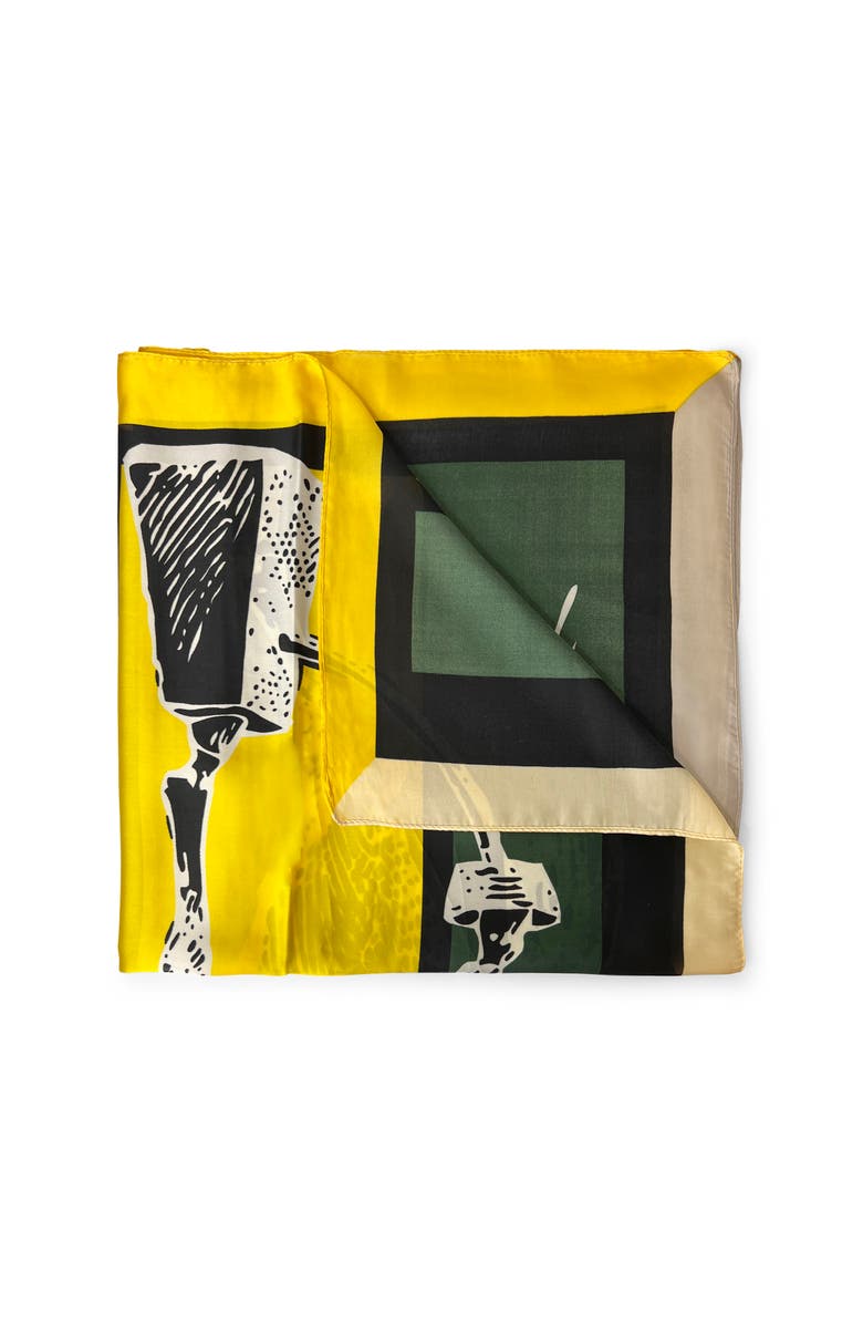 Youzey The Mondrian Scarf, Alternate, color, Multicolor