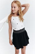 H&M Smock-detail Muslin Skort