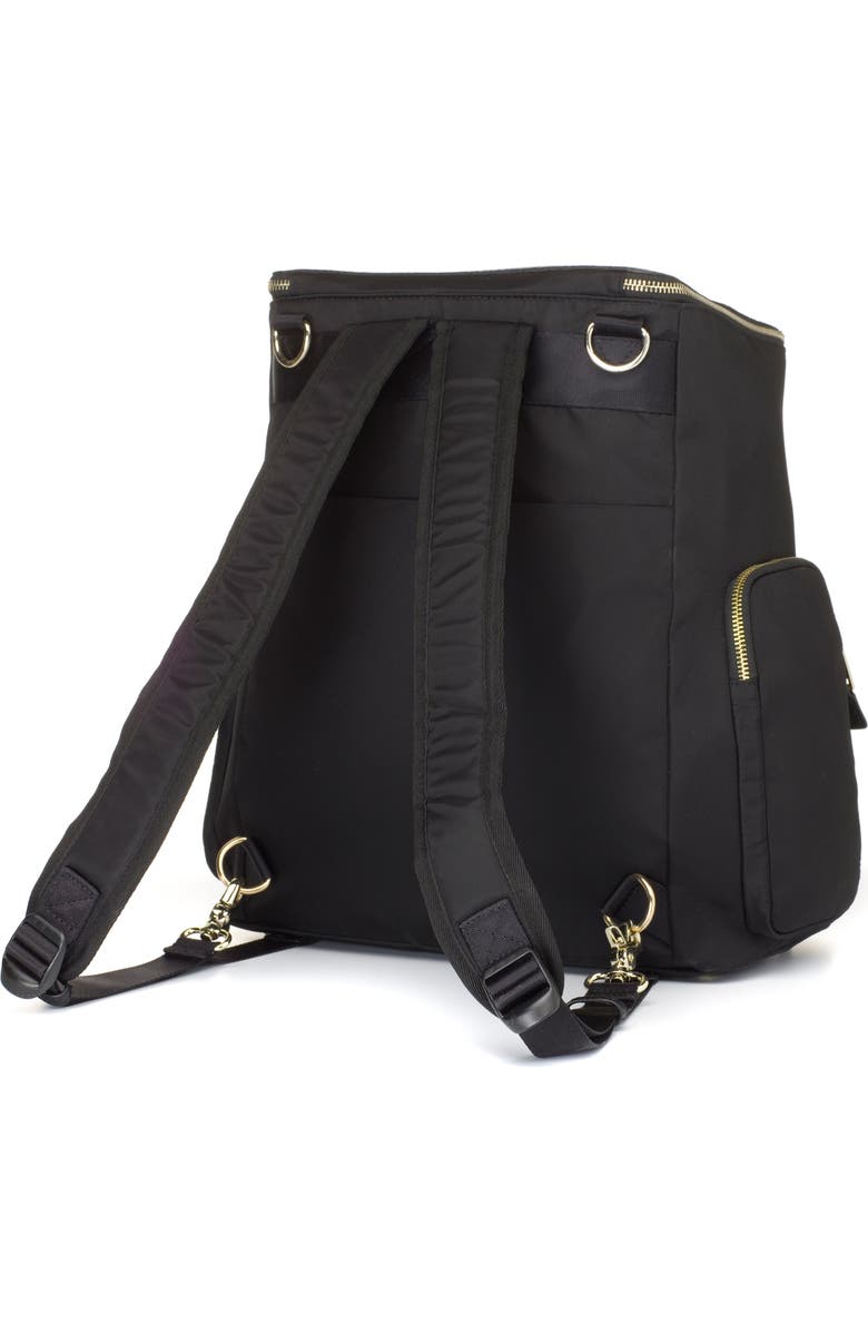 Storksak Alyssa Leather Diaper Backpack & Stroller Bag Bundle, Alternate, color,