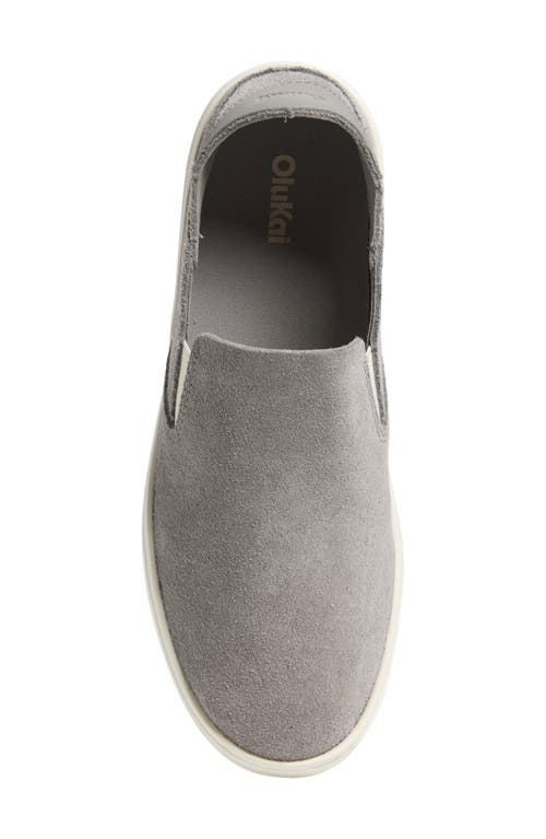 Olukai Pehuea Luxe Convertible Sneaker In Ash/ash