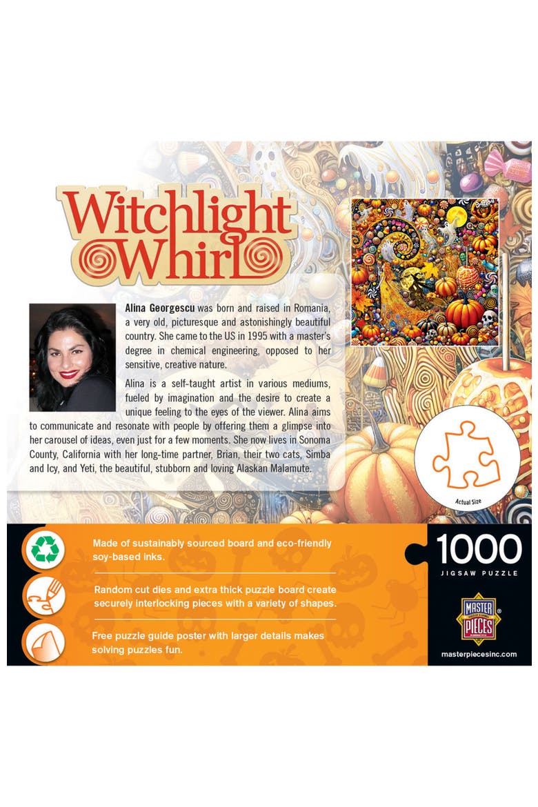 Witchlight Whirl 1000 Piece Puzzle, Alternate, color, Multicolor