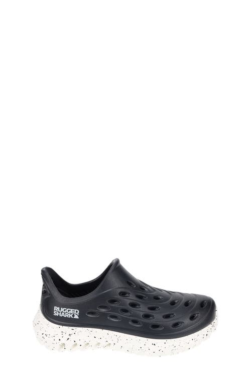 Rugged Shark Kids' Rift Slip-on Sneaker In Black