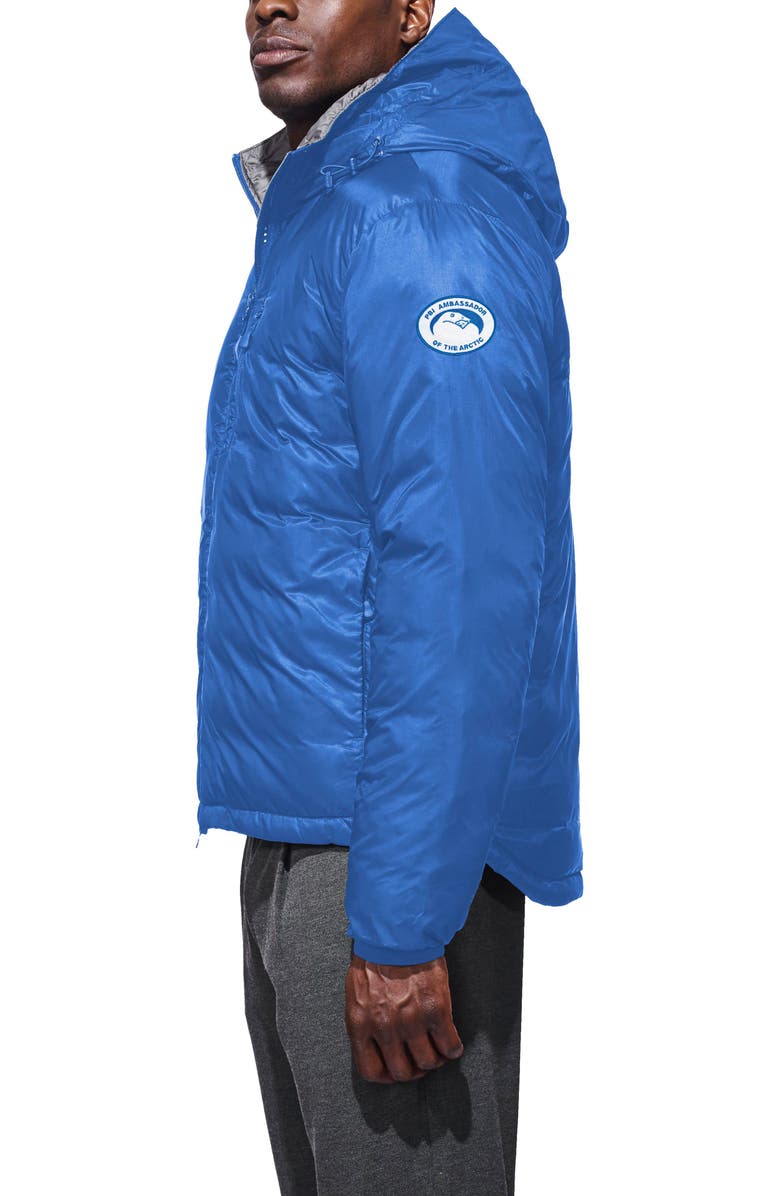 Canada Goose PBI Lodge Slim Fit Packable Down Hooded Jacket, Alternate, color, 