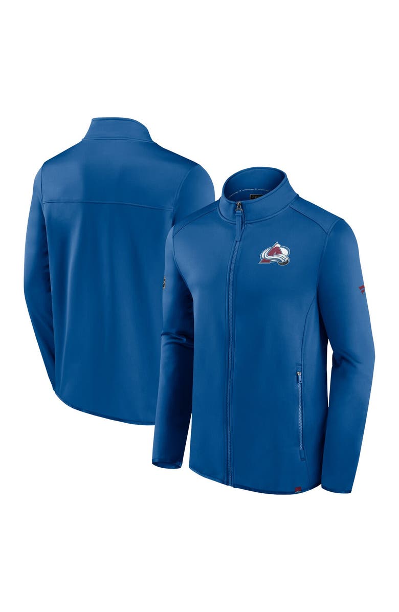 FANATICS Men's Fanatics Branded Blue Colorado Avalanche Authentic Pro Full-Zip Jacket, Main, color, Blue