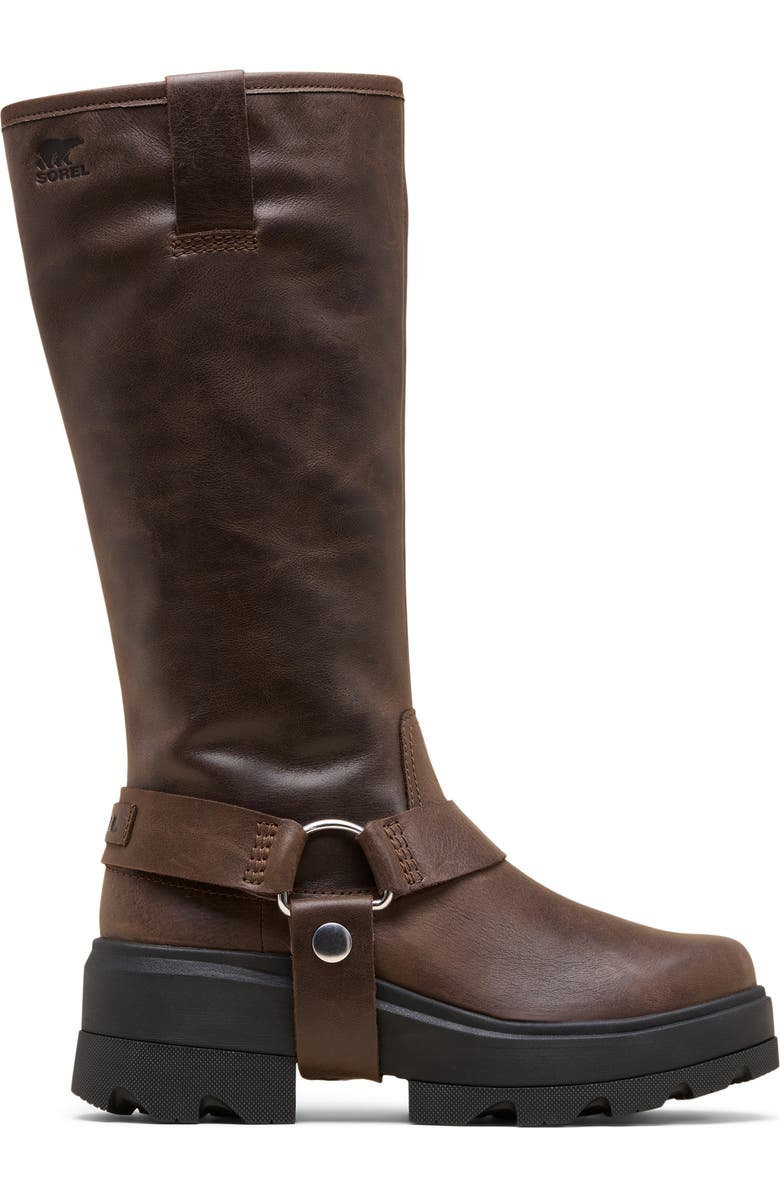 SOREL Joan FRWD Waterproof Harness Boot, Alternate, color, Tobacco/ Black