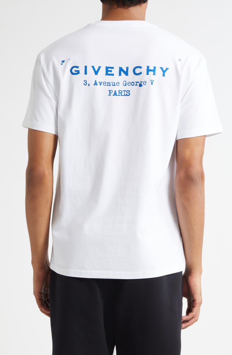 Givenchy Regular Fit Logo T-Shirt, Alternate, color, White