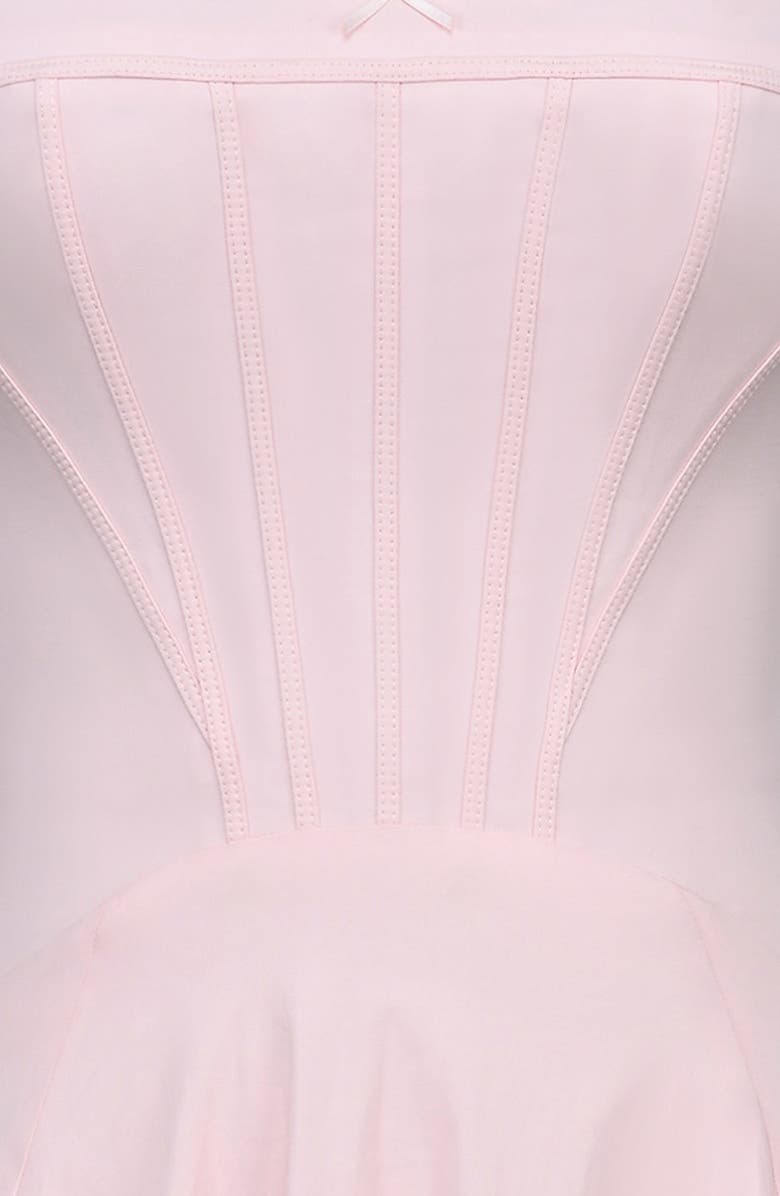 HOUSE OF CB Jaime Lace Back Sleeveless Midi Dress, Alternate, color, Pink