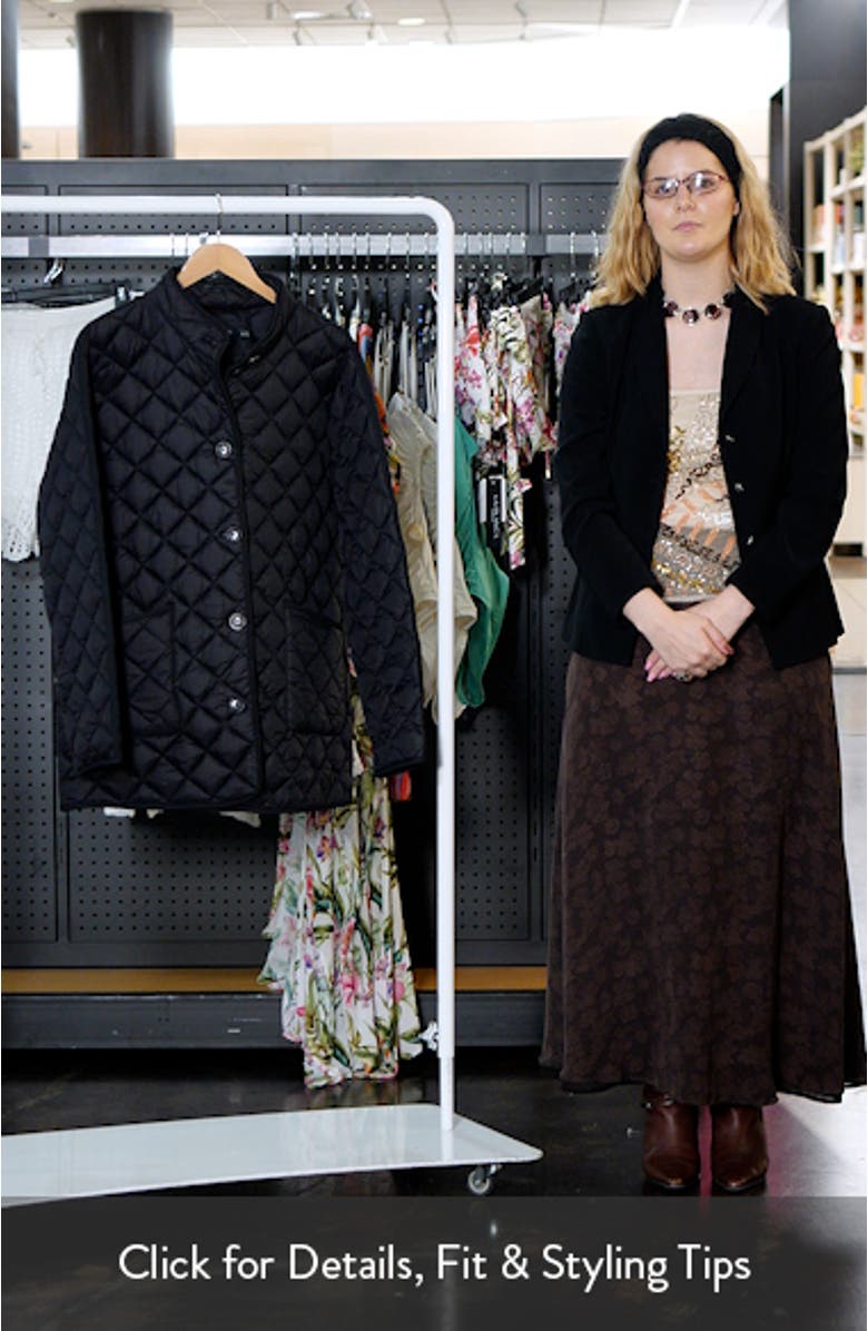 Diamond Quilted Puffer Jacket, sales video thumbnail