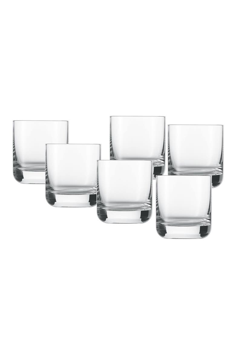 Schott Zwiesel Convention Set of 6 Juice Glasses, Main, color, CLEAR