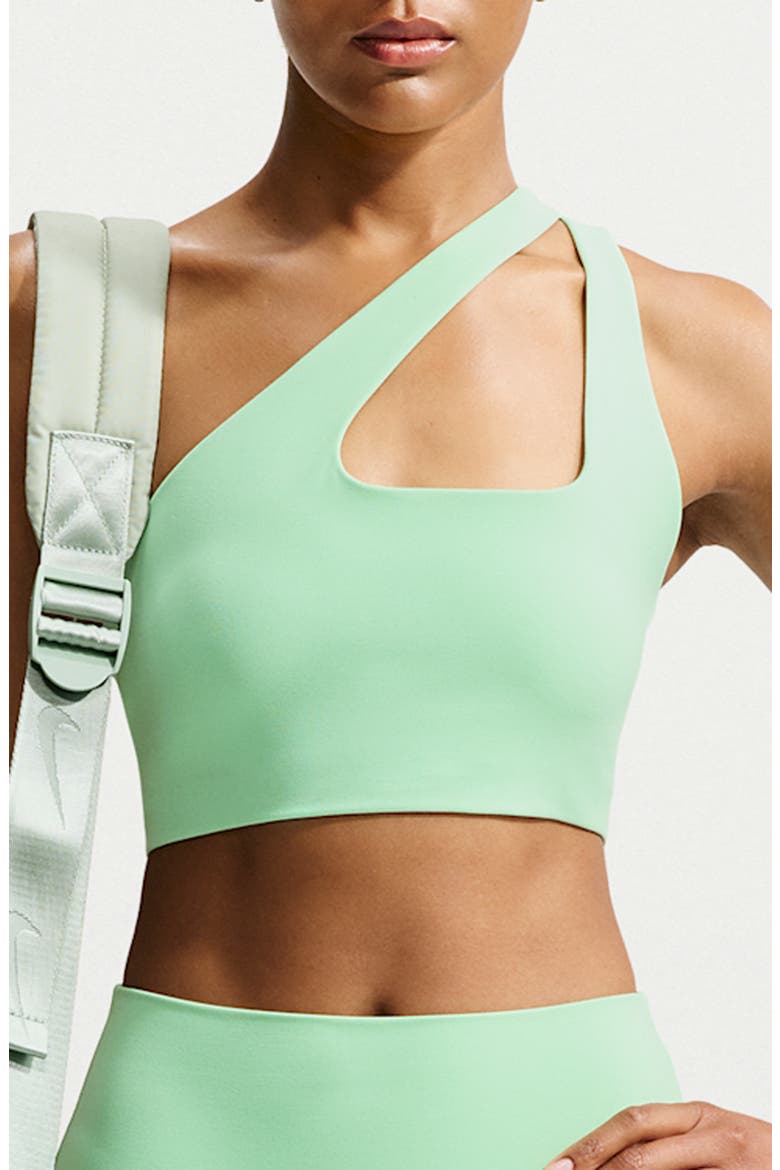 Dri-FIT Cutout Medium Impact Sports Bra, Main, color, CUCUMBER CALM/ COOL GREY