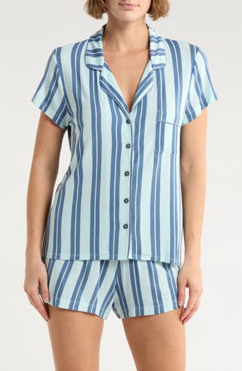 Nordstrom Rack Tranquility Shortie Pajamas In Blue