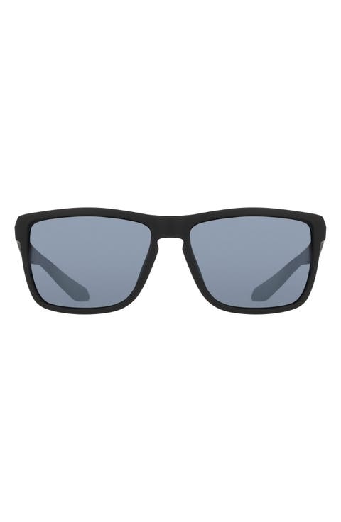 58mm Rectangular Sunglasses