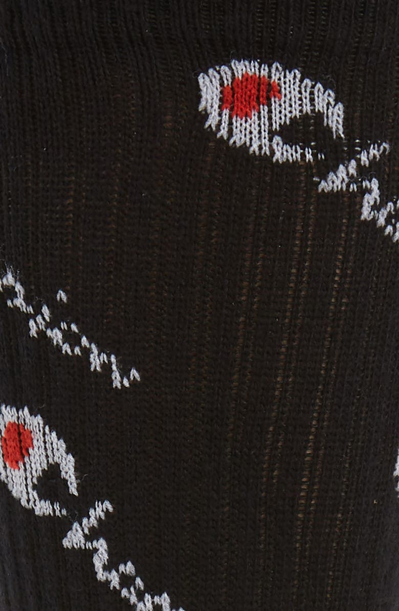 Champion Script Logo Socks, Alternate, color, 