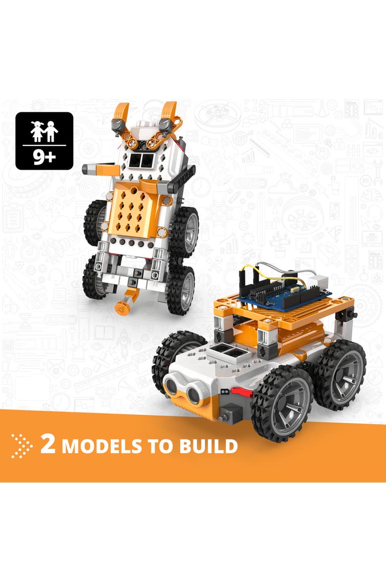 2 Model Expandable Robot Building Set, Alternate, color, Multicolored