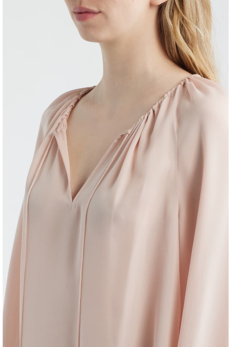 The Balloon Silk Top, Alternate, color, TAFFY