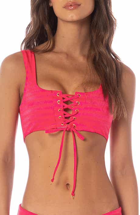 Maaji Flowerbed Dazzle Reversible Bikini Top