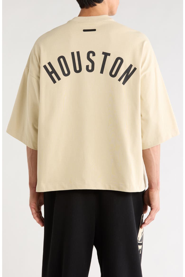 Astros Graphic Cotton T-Shirt, Alternate, color, SANDSTONE
