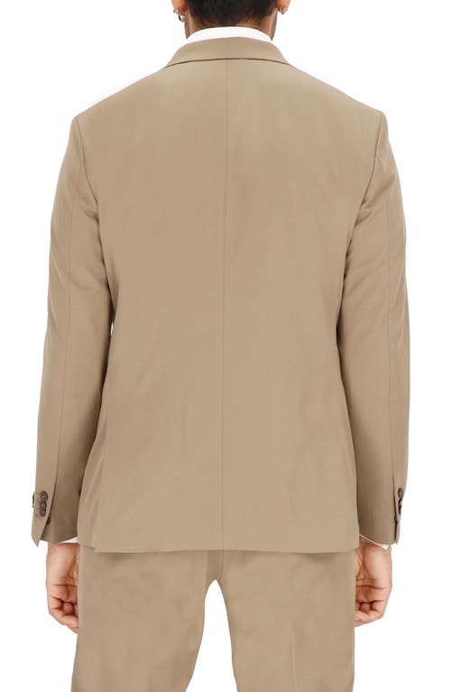 Scotch & Soda Traveler Tech Stretch Jacket In British Khaki