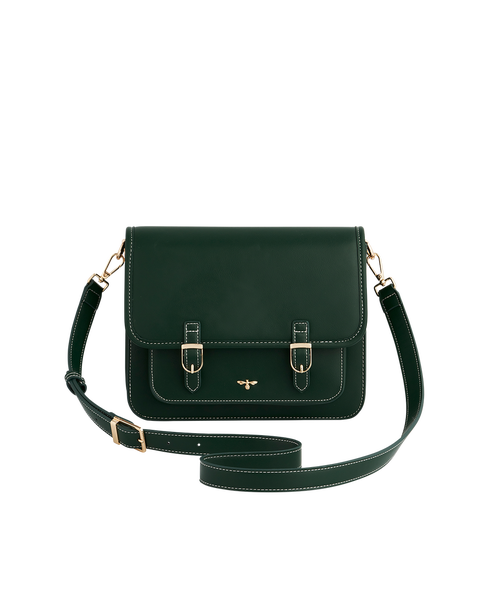 Into the Woods Green Satchel