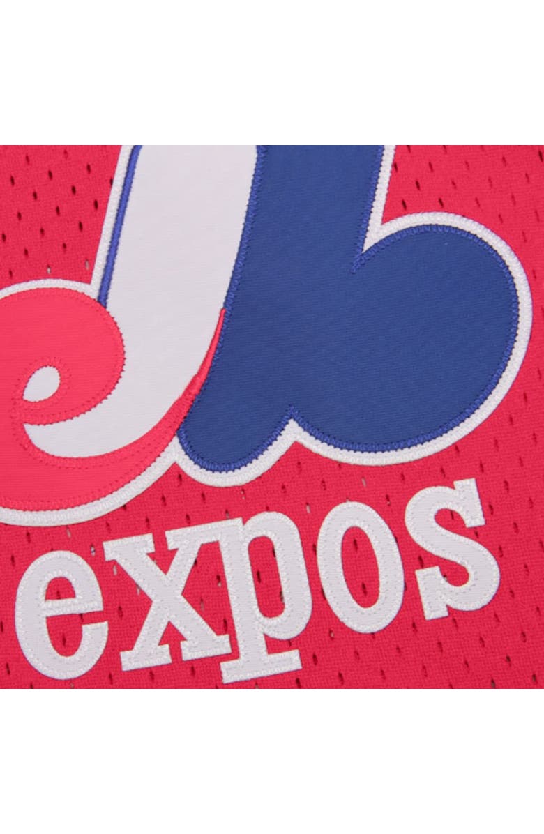 Mitchell & Ness Tim Raines Montreal Expos Mitchell & Ness Batting Practice Jersey - Red, Alternate, color, Scarlet