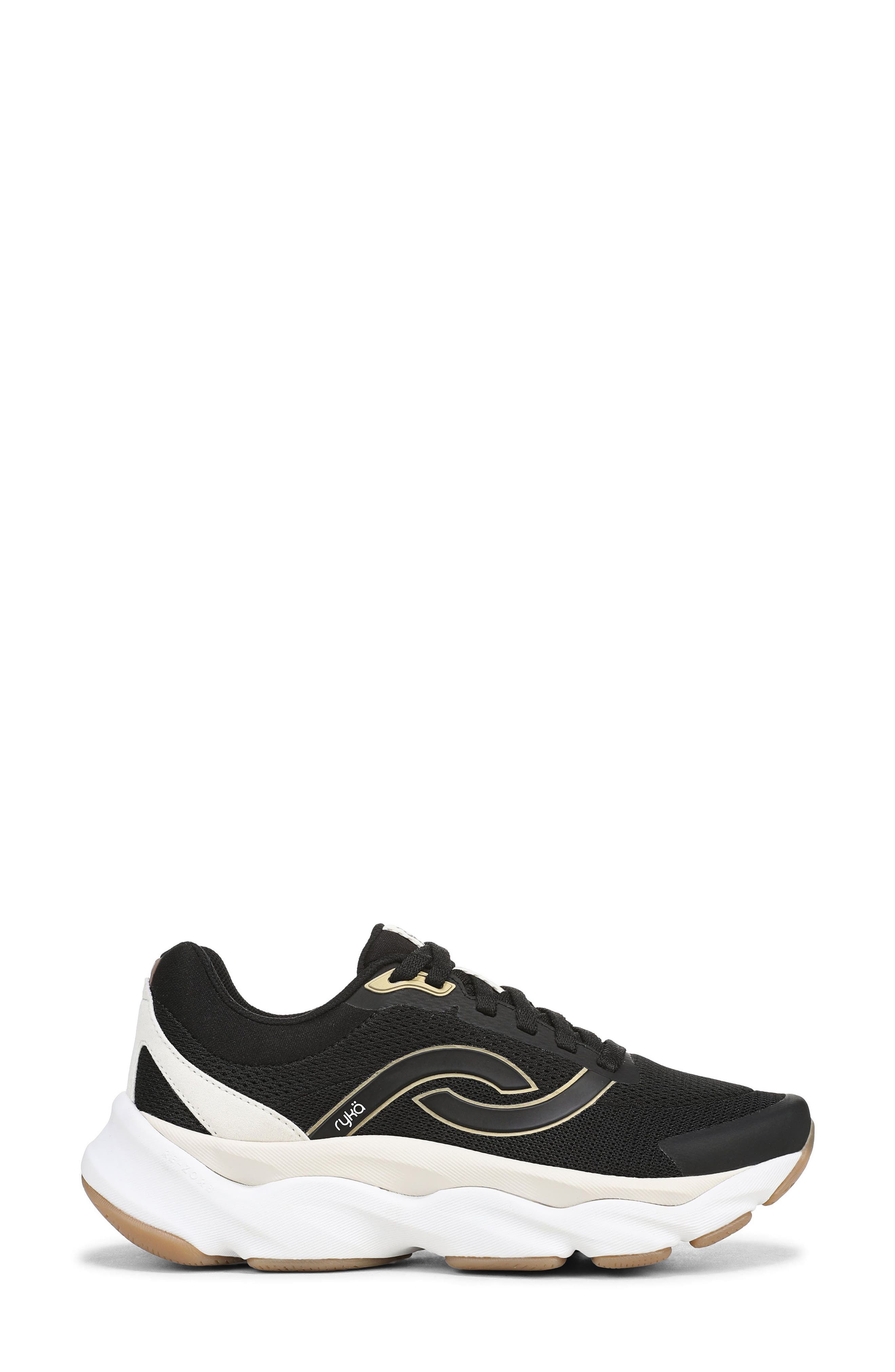 Rezorb Max Classic Walking Sneaker, Alternate, color, BLACK