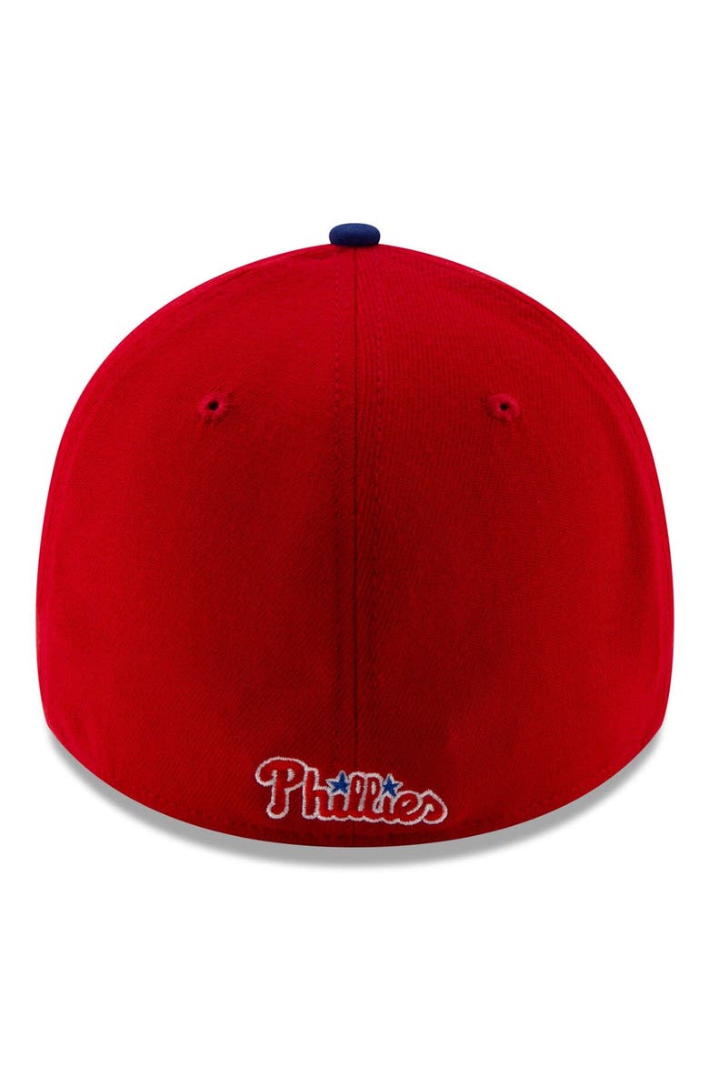 New Era Men's New Era Red Philadelphia Phillies 2025 MLB Postseason Side Patch 39THIRTY Flex Hat, Alternate, color, Red