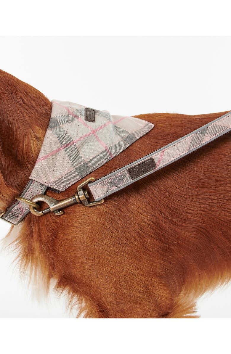 Barbour Reflective Tartan Dog Lead, Alternate, color, 