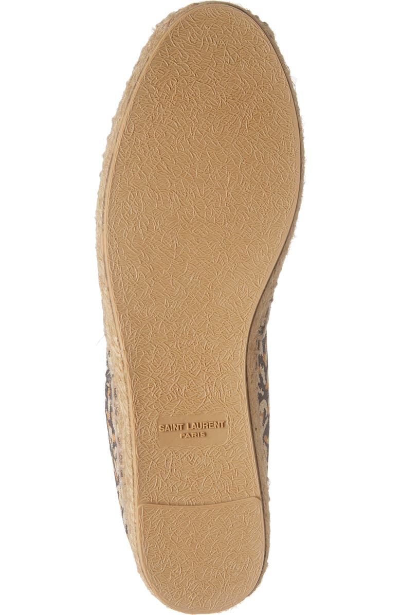 Saint Laurent Monogramme Espadrille Flat, Alternate, color,