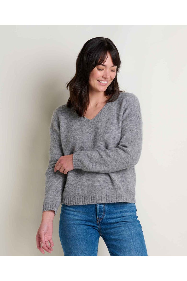 Toddy Pullover Sweater, Main, color, Heather Grey