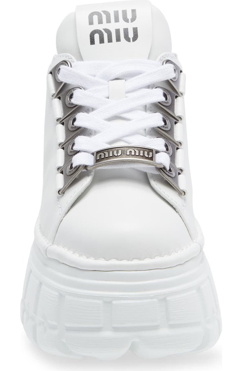 Miu Miu Platform Sneaker, Alternate, color,