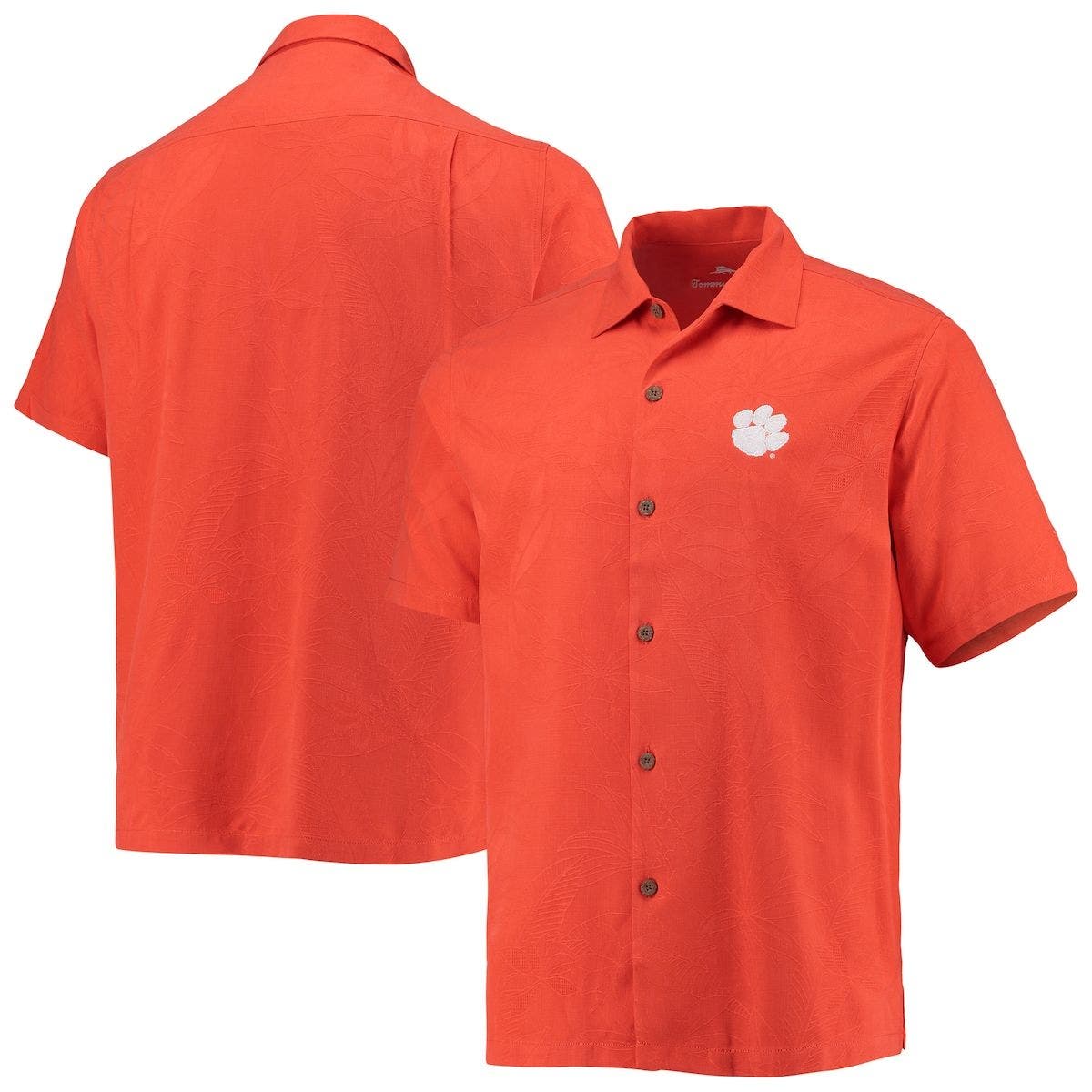 Tommy Bahama Men's Tommy Bahama Orange Clemson Tigers Al Fresco Tropics ...