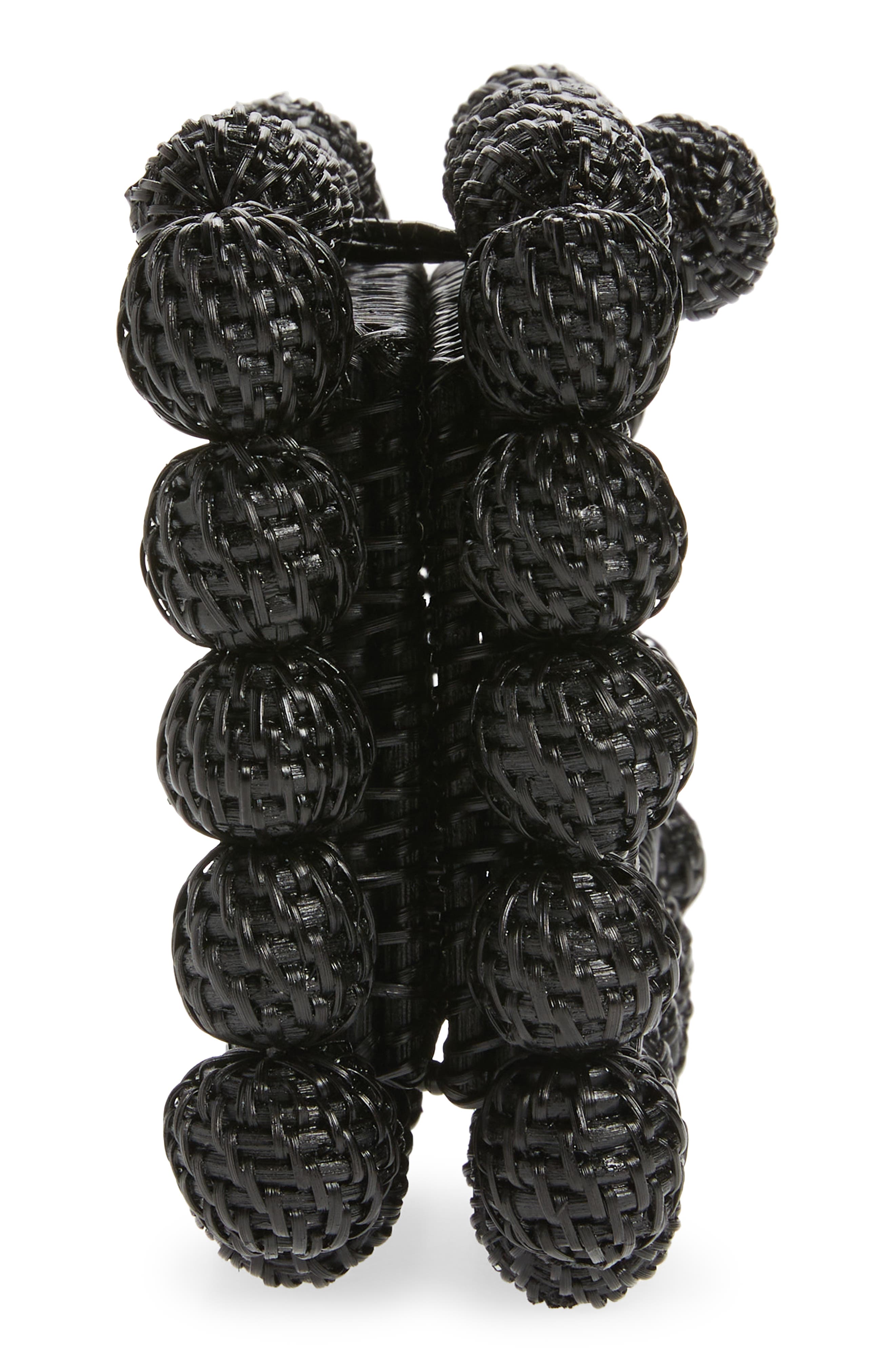 Cult Gaia Eos Rattan Box Clutch, Alternate, color, 