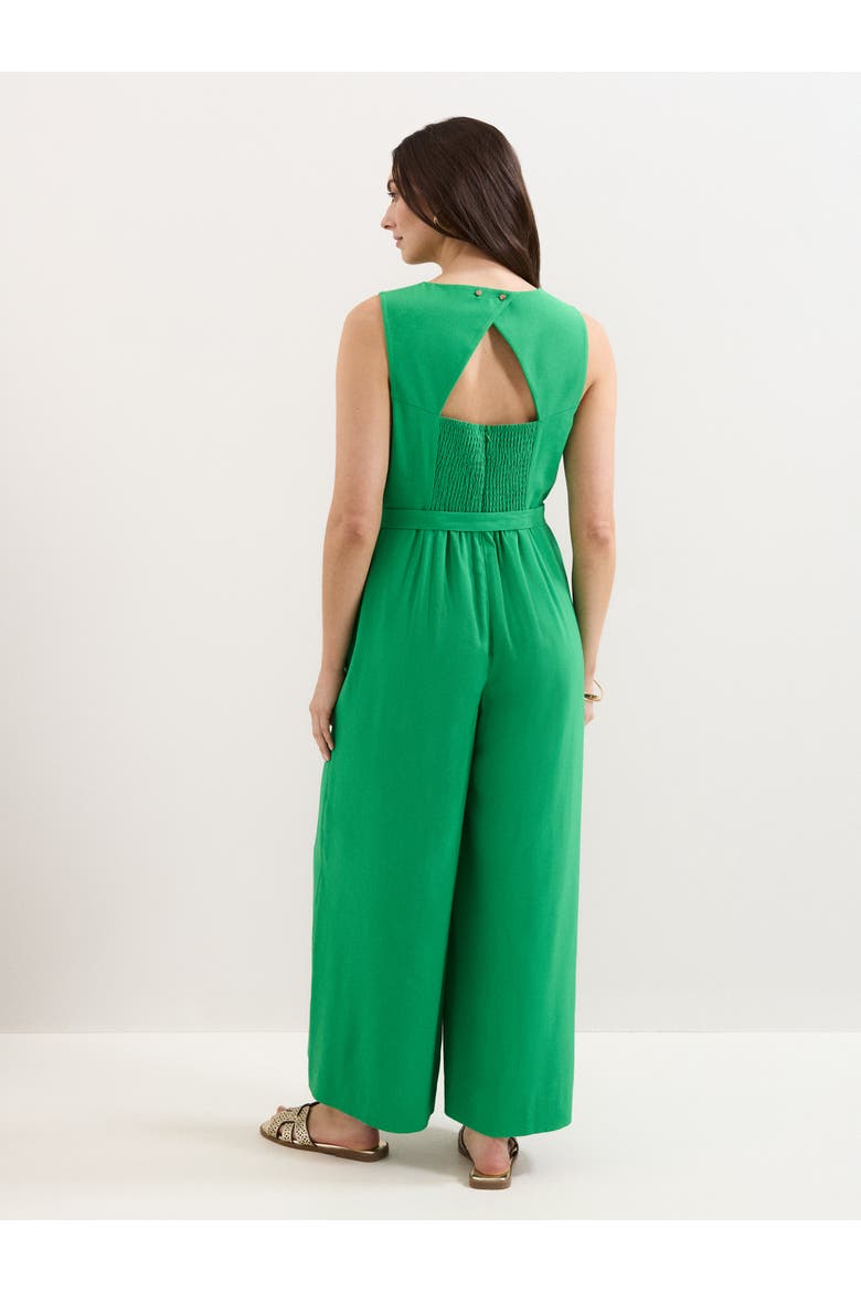Marta Wide Leg Jumpsuit, Alternate, color, Green
