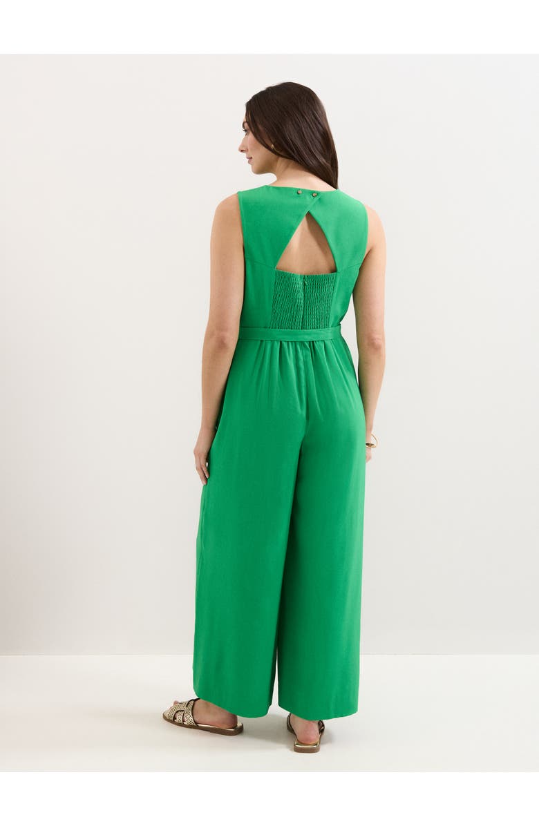 Phase Eight Marta Wide Leg Jumpsuit, Alternate, color, Green