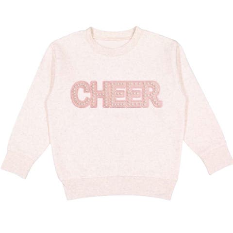 Cheer Pearl Patch Sweatshirt (Baby, Toddler, Little Kid & Big Kid)