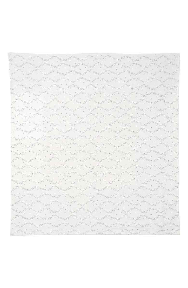 Bebe Bella Boy Vine Cotton Spandex Blanket, Main, color, Ivory