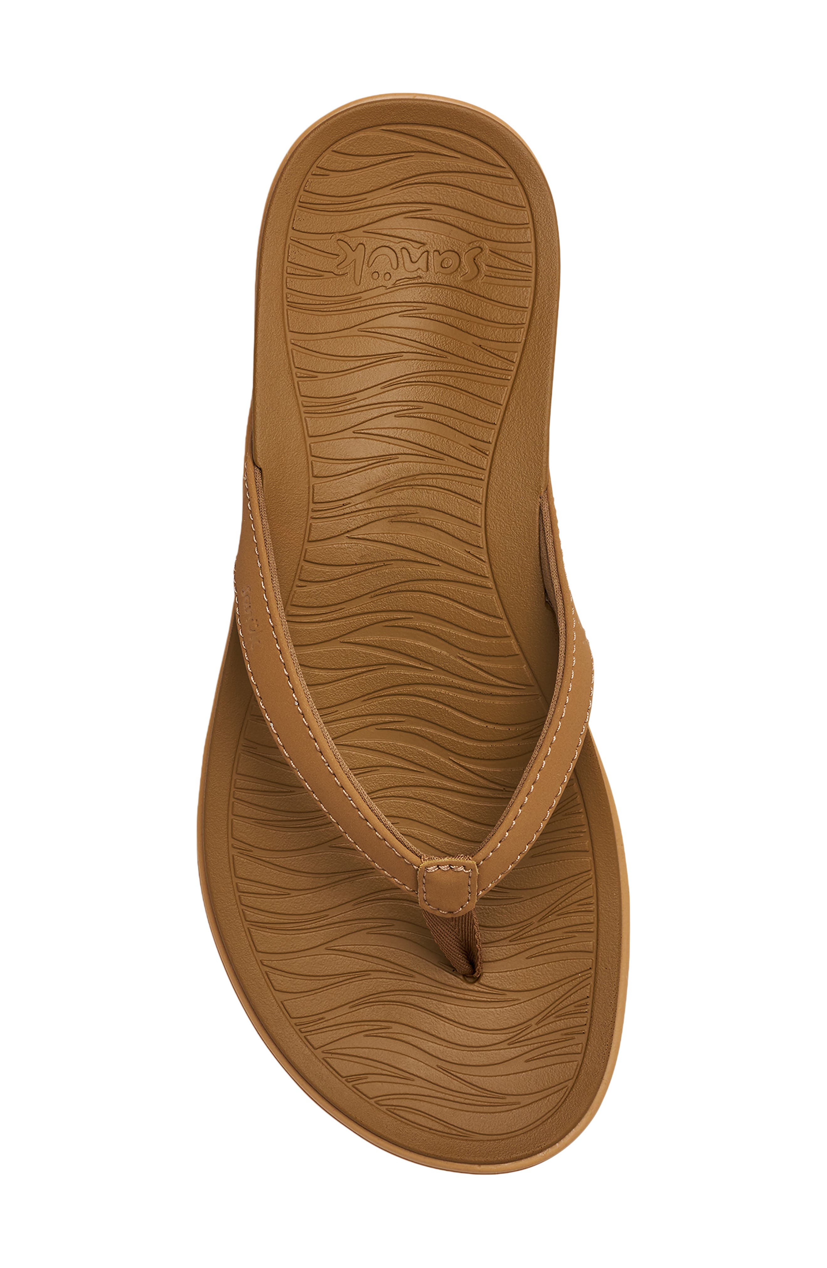 Wave Whisper Flip Flop, Alternate, color, TAN