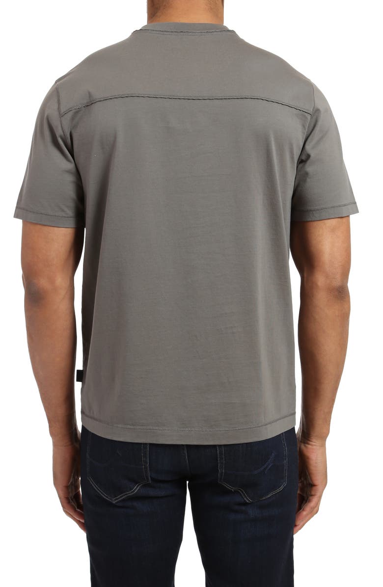 34 Heritage Deconstructed V-Neck Pima Cotton T-Shirt, Alternate, color,
