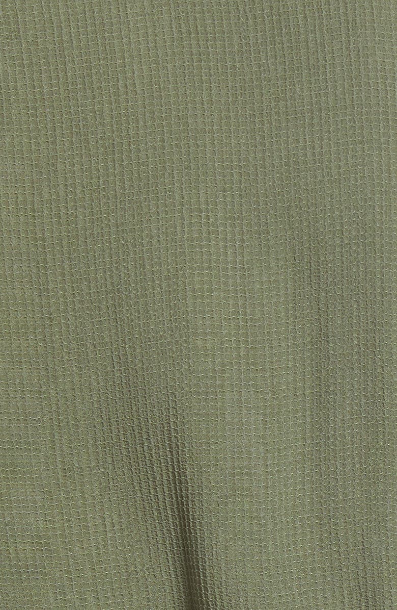 Emilia George Maternity Robe & Face Mask Set, Alternate, color, Olive Green