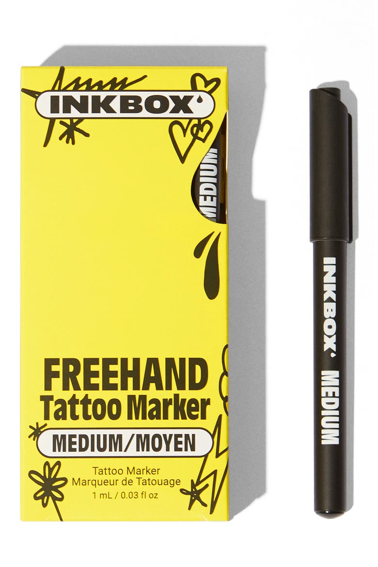 Freehand Tattoo Marker, Main, color, BLACK