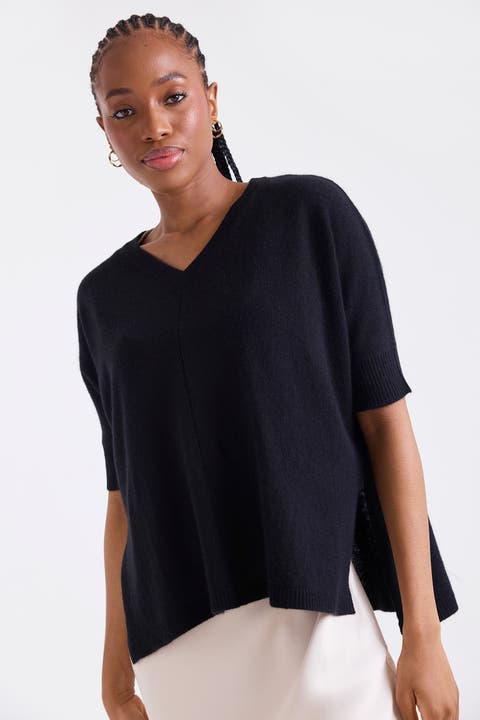 Venetia Vee V-Neck 100% Cashmere Sweater